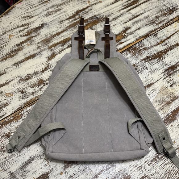 TSD TURTLE RIDGE BACKPACK Leather&Canvas NWT main image 7